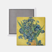 Irises-Vincent van Gogh Magnet (Vorderseite/Rückseite)