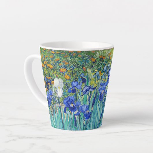 Irises Vincent van Gogh Milchtasse (Linke Ecke)