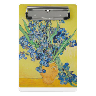 Irises Vincent van Gogh Mini Klemmbrett