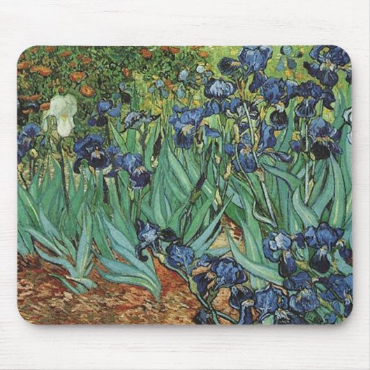 Irises Vincent van Gogh Mousepad (Vorne)