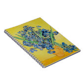Irises Vincent van Gogh Notizblock (Rechte Seite)