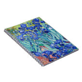 Irises Vincent van Gogh Notizblock (Rechte Seite)