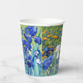 Irises Vincent van Gogh Paper Cups Pappbecher (Rechts)