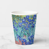 Irises Vincent van Gogh Pappbecher (Vorderseite)