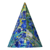 Irises Vincent van Gogh Partyhütchen (Rückseite)