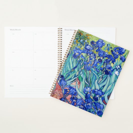 Irises Vincent van Gogh Planer (Anzeige)