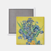 Irises Vincent van Gogh Poster Magnet (Vorderseite/Rückseite)
