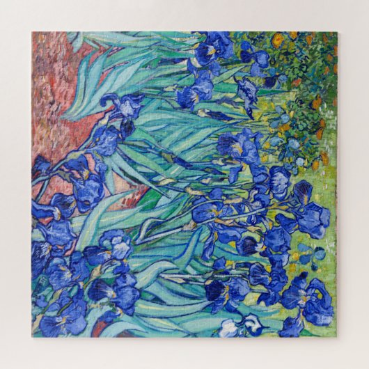 Irises Vincent van Gogh Puzzle (Horizontal)