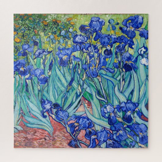 Irises Vincent van Gogh Puzzle (Vertikal)