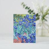Irises Vincent van Gogh RSVP Karte (Stehend Vorderseite)