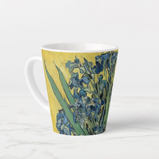 Irises-Vincent van Gogh Small Milchtasse (Linke Ecke)