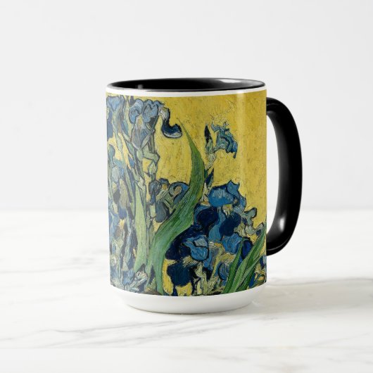 Irises-Vincent van Gogh Small Tasse (VorderseiteRechts)