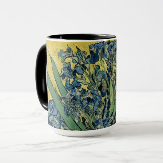 Irises-Vincent van Gogh Small Tasse (Vorderseite Links)