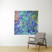 Irises Vincent van Gogh Tapestry Wandteppich (Beispiel (Horizontal))