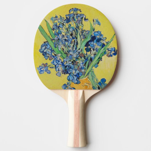 Irises Vincent van Gogh Tischtennis Schläger (Vorderseite)