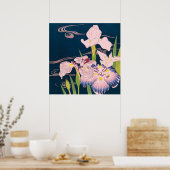 IRISES VON KUGYO TSUKIOKA POSTER (Küche)