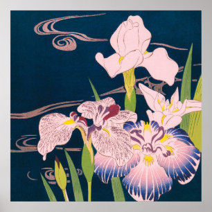 IRISES VON KUGYO TSUKIOKA POSTER