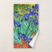 Irises von Vincent Van Gogh Badhandtuch Set (Handtuch)