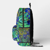 Irises von Vincent Van Gogh Bedruckter Rucksack (Rechts)