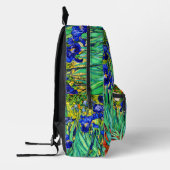 Irises von Vincent Van Gogh Bedruckter Rucksack (Links)