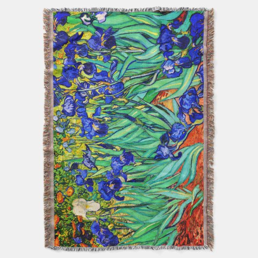 Irises von Vincent Van Gogh Decke (Vorderseite Vertikal)