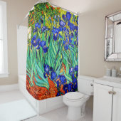 Irises von Vincent Van Gogh Duschvorhang (Beispiel)