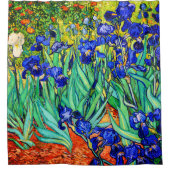 Irises von Vincent Van Gogh Duschvorhang (Vorderseite)