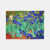 Irises von Vincent Van Gogh Fleecedecke (Vorderseite (Horizontal))