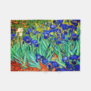 Irises von Vincent Van Gogh Fleecedecke