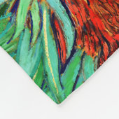 Irises von Vincent Van Gogh Fleecedecke (Ecke)
