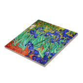 Irises von Vincent Van Gogh Fliese (Seite)