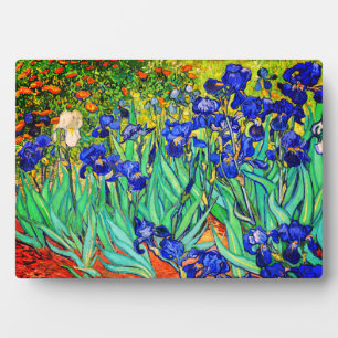 Irises von Vincent Van Gogh Fotoplatte