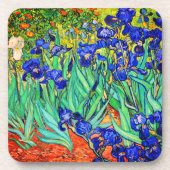 Irises von Vincent Van Gogh Getränkeuntersetzer (Vorderseite)