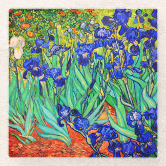 Irises von Vincent Van Gogh Glasuntersetzer