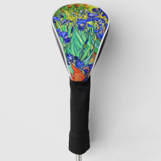 Irises von Vincent Van Gogh Golf Headcover (Vorderseite)