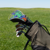 Irises von Vincent Van Gogh Golf Headcover (In SItu)