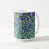 Irises von Vincent Van Gogh Kaffeetasse (VorderseiteRechts)