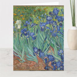 Irises von Vincent Van Gogh Karte