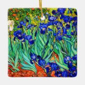 Irises von Vincent Van Gogh Keramikornament (Vorderseite)