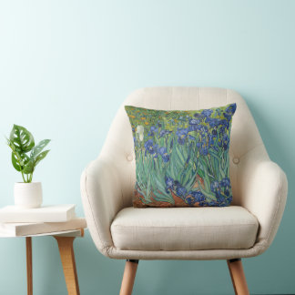 Irises von Vincent Van Gogh Kissen