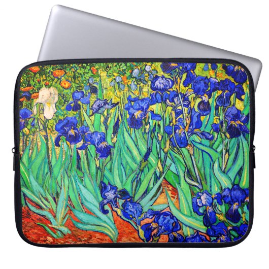 Irises von Vincent Van Gogh Laptopschutzhülle (Vorderseite)