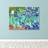 Irises von Vincent Van Gogh Leinwanddruck (Insitu (Holzboden))