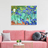 Irises von Vincent Van Gogh Leinwanddruck (Insitu (Wohnzimmer))