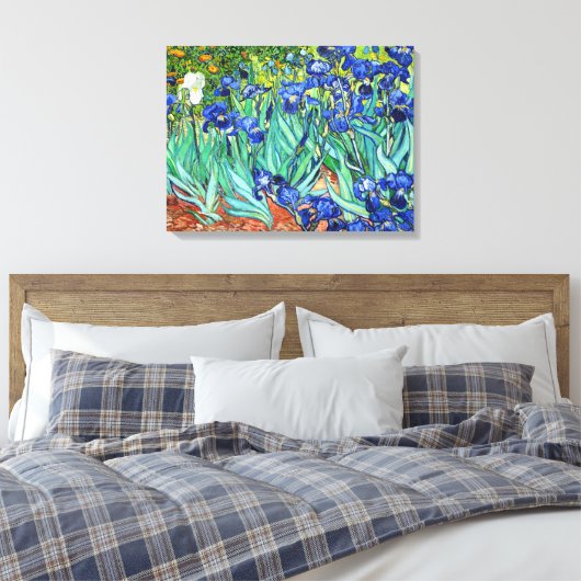 Irises von Vincent Van Gogh Leinwanddruck (Insitu (Schlafzimmer))