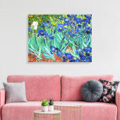 Irises von Vincent Van Gogh Leinwanddruck (Insitu (Wohnzimmer))
