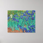 Irises von Vincent Van Gogh Leinwanddruck (Vorderseite)