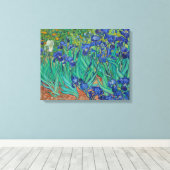 Irises von Vincent Van Gogh Leinwanddruck (Insitu (Holzboden))