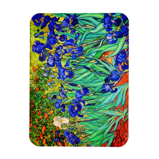 Irises von Vincent Van Gogh Magnet (Vertikal)