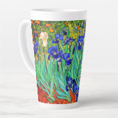 Irises von Vincent Van Gogh Milchtasse (Linke Ecke)