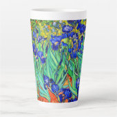 Irises von Vincent Van Gogh Milchtasse (Vorderseite)